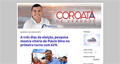 Desktop Screenshot of coroatadeverdade.com